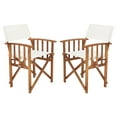 thumbnail image 3 of Safavieh Laguna Outdoor Patio Director Chair, Set of 2 - Natural/Beige, 3 of 7