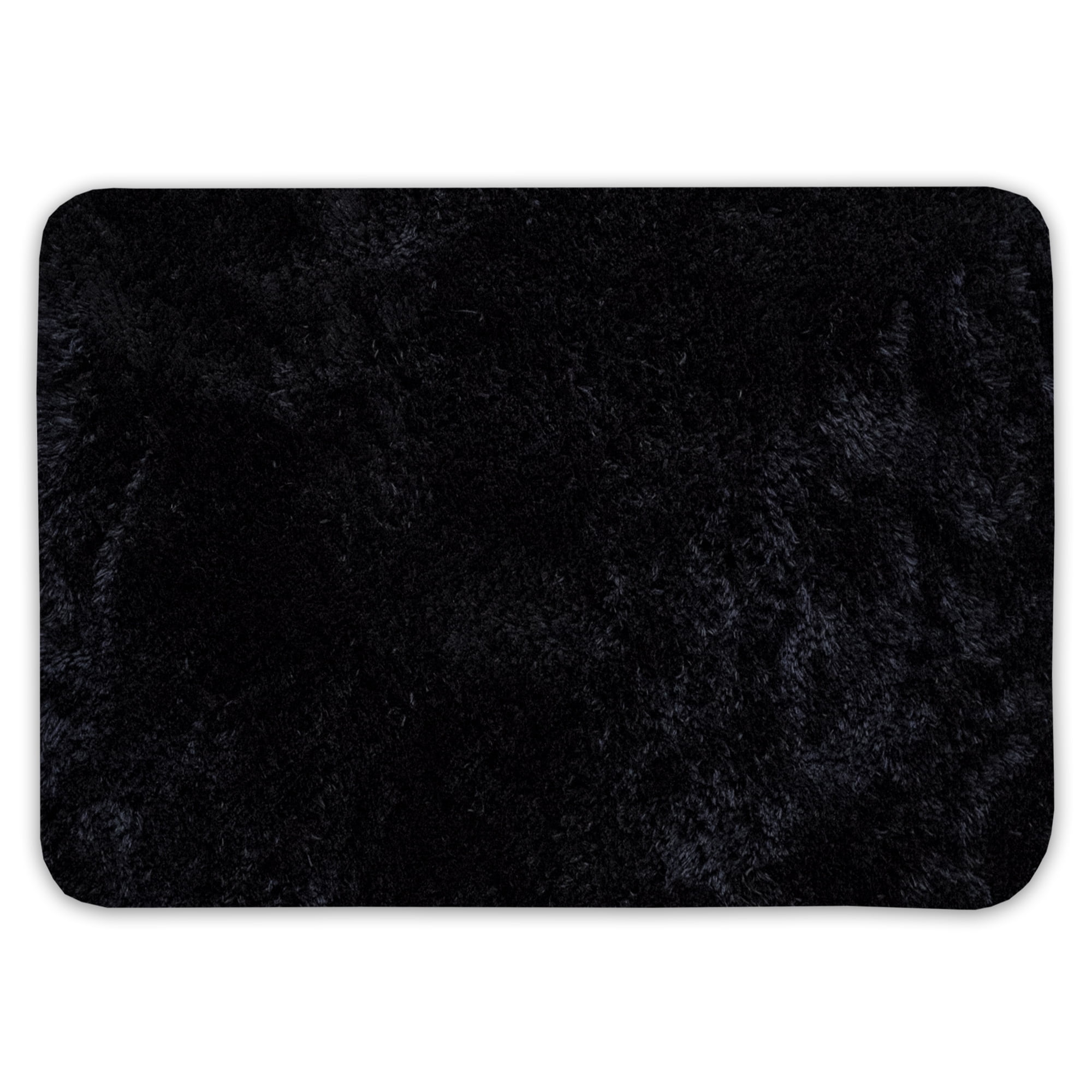 Bath Rug, Non Skid Back, Soft Faux Fur St. Lucia Prima 17" x 24