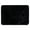 Black, variant on Bath Rug, Non Skid Back, Soft Faux Fur - St. Lucia Prima 17" x 24" Black