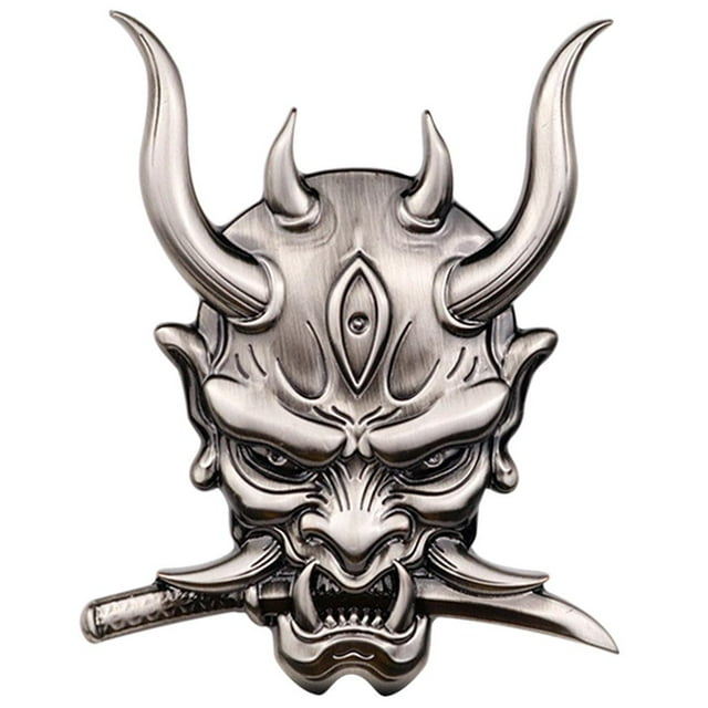 funtasica Flameer Japanese Samurai Sticker for Car Motorcycle Decoration Sticker