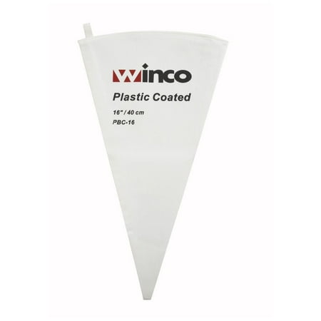 Winco PBCD-21, 21" Polyethylene Disposable Decorating Pastry Bag, Icing Piping Pastry Bag, Dozen Pack