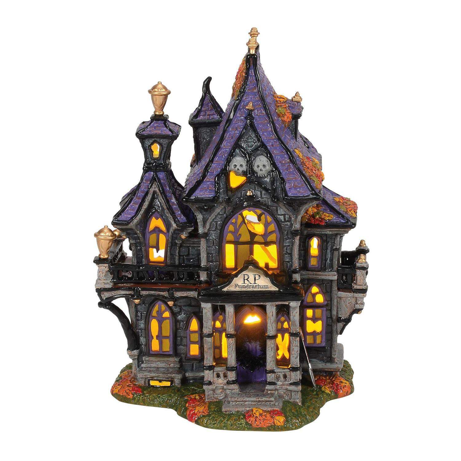Department 56 House Trick-Or-Treat Lane W/ Peanuts Halloween