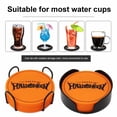 thumbnail image 3 of 2025 New Halloween Glow In The Dark Creative Bat Witch Pumpkin Tabletop Non Slip Insulation Silicone, 3 of 8