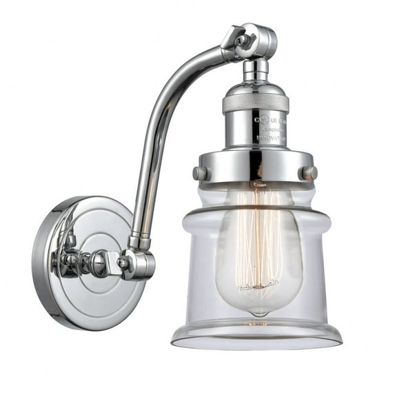 Innovations Lighting - Canton - 1 Light Wall Sconce In Industrial Style-11.5