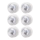 thumbnail image 3 of Submersible LED Pool Lights | IP68 Waterproof Magnetic Lights with Suction Cups | Remote Controlled | 98 RGB Colors | Timing Function | 6-Pack | 3x3x1.5cm | Battery Powered, 3 of 9
