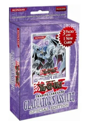 YuGiOh GX Gladiators Assault SE Special Edition Pack [Random Promo]