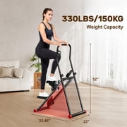 Stair Stepper for Home Gym Exercise,Vertical Climber for Full-Body Workout,Compact Folding Cardio Exercise Climber with Extended Step Range,Step Machine Type with 330lb Capacity