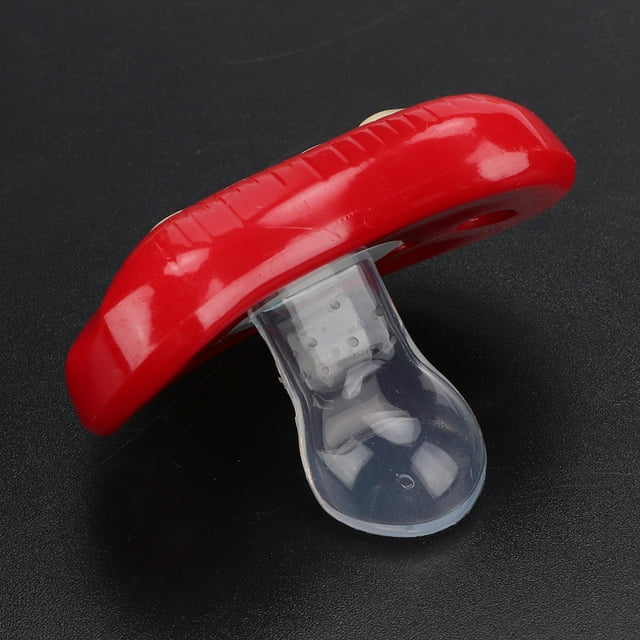 Sucette Bébé en Silicone en Forme de Bouche Amusante