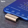 thumbnail image 4 of Adaptador de cargador de audio para auriculares divisor convertidor 2 en 1 de larga vida útil para control remoto para llamar a varios modelos de teléfonos móviles tipo C para ANGGREK  Otros, 4 of 8