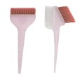 thumbnail image 2 of 2pcs Soft Nylon Hair Dye Brush Applicator Double Sided Hair Coloring Comb with Glitter Handle Pink, 2 of 5