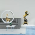 thumbnail image 2 of Figura Abstracta De Caballo, Estatua De Mujer, Centro De Mesa Moderno, Dormitorio, Regalo Para Lectores, Estantería, Escultura De Granja, Colección De Animales Versátil, Adorno Para, 2 of 8