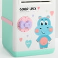 thumbnail image 2 of Kids Automatic Money Saving Box Children Coin Deposit ATM Cartoon Bank Safe Coin Deposit ATM Password Birthday Gifts Cash Toy, 2 of 9