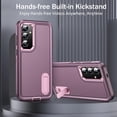 thumbnail image 3 of REQO for Samsung Galaxy S25 Plus Case for Samsung S25 Plus Phone Case with Built in Kickstand, Shockproof/DropProof Military Grade Protective Cover for Galaxy S25 Plus, 3 of 8