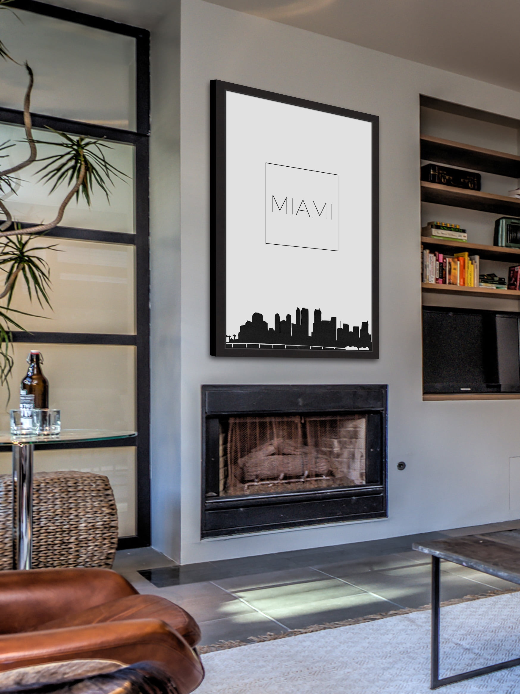"Let's Do Business - Miami" Framed Painting Print
