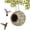 H001- Multicolor, variant on Artisan-Crafted Spherical Open Vine Hummingbird Nest, Assorted Hue Woven Structure, with Hanging Bird House, Bird Nest for Cage, Hanging Bird Cage, Bird Nest decor, Outdoor Bird
