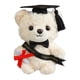 thumbnail image 2 of Llavero de oso de graduación, muñeco de peluche de 15 cm con birrete para mochila, bolso o llaves, lindo recuerdo de graduación de tela suave para estudiantes y graduados., 2 of 8