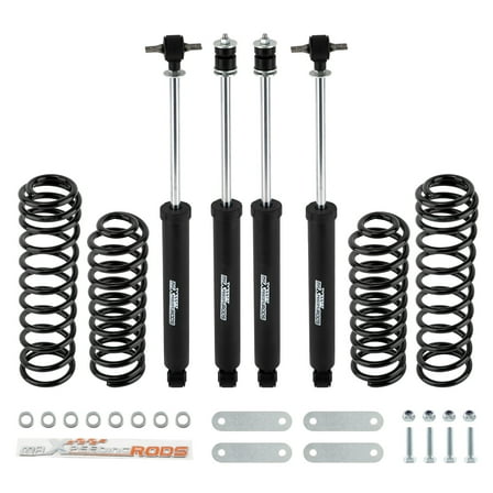 BFO 2.5" inch Lift Kit W/ Shocks For Jeep Wrangler JK Unlimited 2WD 2007-2010
