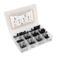 thumbnail image 3 of 150Pcs Nylon Spacers Assortment Round Plastic for Screws Hardware Standoff Kit Black, 3 of 12