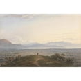 thumbnail image 3 of John Varley 18x13 Black Modern Framed Museum Art Print Titled - The Plains of Marathon (1834), 3 of 5