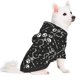 thumbnail image 2 of Balery Retro Skeleton Dancing On Halloween Party Sudadera con Capucha para Perros Pequeños – Ropa para Mascotas, Disfraz para Perros y Gatos, Ideal para Fiestas y Cosplay-X-Small, 2 of 7