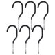 thumbnail image 3 of GOOHOCHY 6 ganchos para bicicleta, resistentes, con tornillos, para garaje., 3 of 8