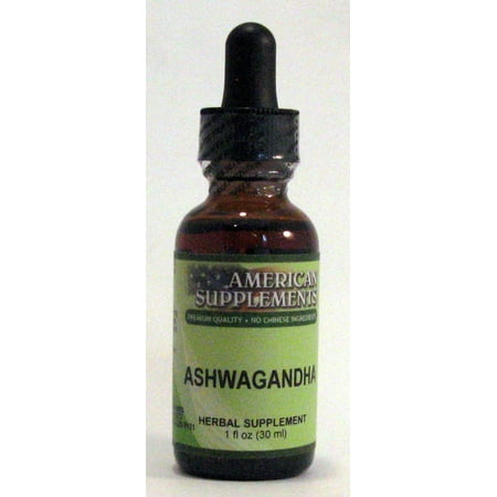 Ashwagandha American Supplements 1 oz Liquid