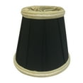 thumbnail image 3 of Royal Designs, Inc. Decorative Trim Empire Chandelier Shade CS-404BLK-6, Black with Gold, 3 x 5 x 4.5, Pack of 6, 3 of 5