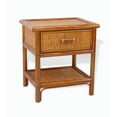 thumbnail image 2 of Night Table w/ 1 Drawer Natural Rattan Handmade, 2 of 4