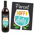 thumbnail image 6 of Big Dot of Happiness Empty Nesters - Empty Nest Party Decorations for Women and Men - Wine Bottle Label Stickers - Set of 4, 6 of 8