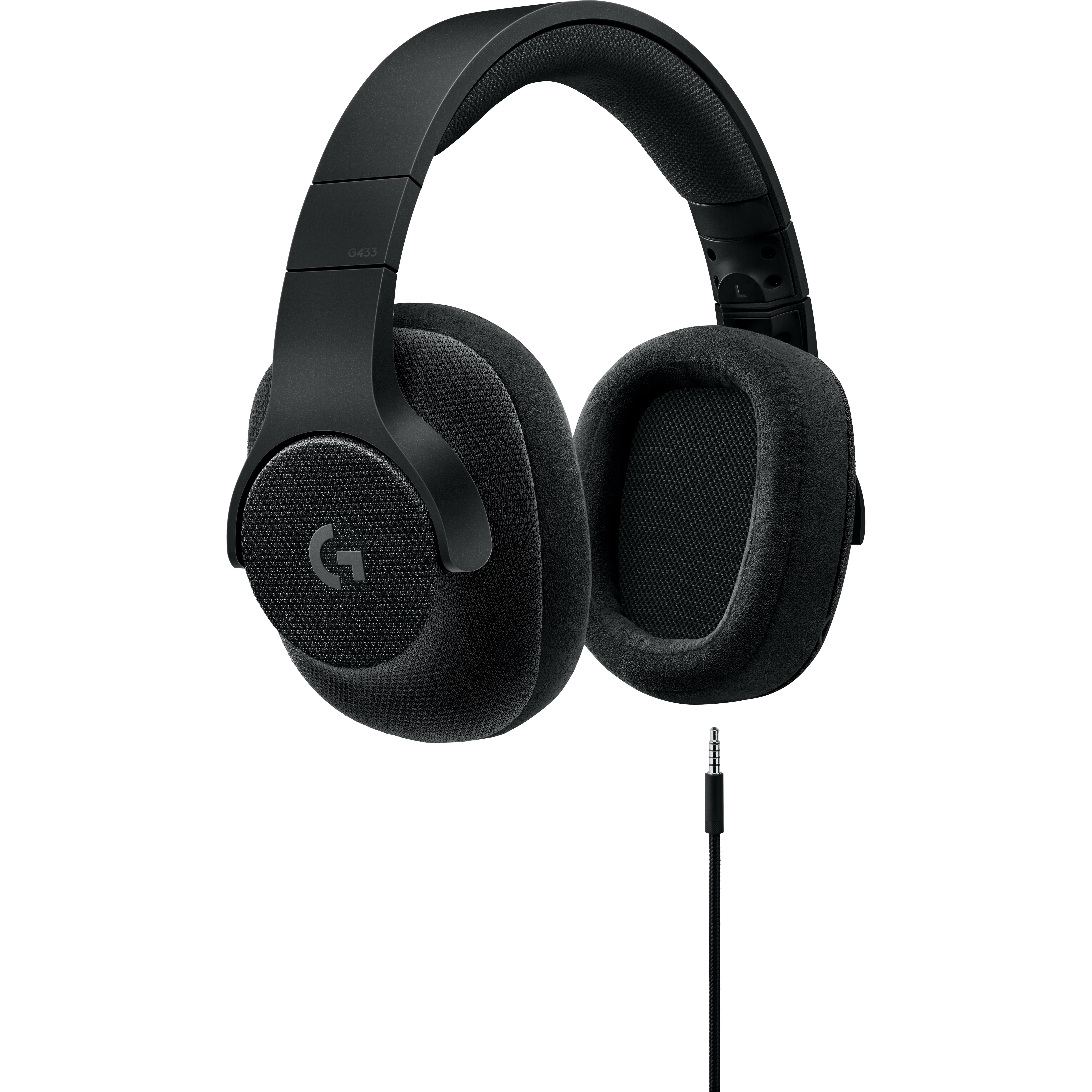 udredning Vær opmærksom på Etna Logitech G433 7.1 Wired Surround Gaming Headset - Walmart.com