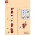 thumbnail image 4 of LEGO Ninjago Dragons Rising Season 2: Kai Climber Minifigure with Swords, 4 of 5