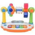 thumbnail image 2 of Educación de la primera infancia Juguetes de piano, Instrumentos musicales para bebés Juguetes Bebé Piano Pat Toys Música Pat Piano Tambores Juguetes para bebés Rendimiento inigualable, 2 of 8