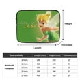 thumbnail image 4 of Tinker Bell Laptop Case Sleeve, 12 inch Laptop Sleeve Bag Durable Shockproof Protective Computer Carrying Cover, 4 of 8
