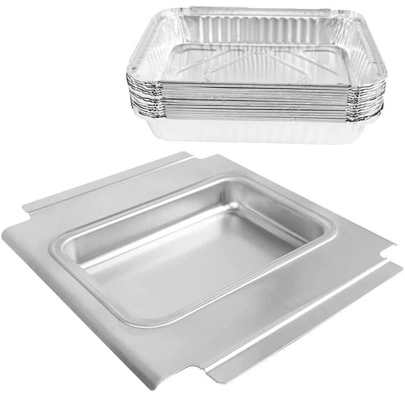 Hisencn 80580 Support de Bac de Récupération pour Barbecue au Gaz Weber des Séries Q200 et Q300, Plateau d'Égouttement pour Weber Q200 Q300 Q220 Q240 Q2000 Q2200 Q320