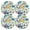 Blue, variant on Ryvnso Watercolor Butterflies Round Plate Mats Dining Table Placemat Set of 4 for Holiday Decoration