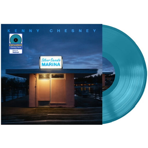 Kenny Chesney - Silver Sands Marina (Walmart Exclusive) - Opaque Aqua Vinyl