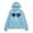 Light Blue, variant on Men's Y2K Full Zip Hoodie Graphic Print Oversized Loose Fit Soft Warm Sweatshirt Jacket Streetwear Top,M