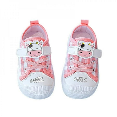 

Leonard Spring Autumn Baby Girls Boys Children s Cartoon Strap Non-slip Soft Sole Sports Shoes Toddlers Prewalkers