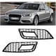 thumbnail image 4 of 2 Rejillas De Luz Antiniebla Del Parachoques Delantero De Panal Negro Para Audi A4 B8.5 2013-2016, 4 of 7