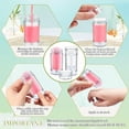 thumbnail image 7 of Clear Plastic Deodorant Containers 10 Pcs 20ml Empty Twist Up Refillable Tube (1.2"x2.5" ), 7 of 7