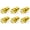 6, variant on Unbranded Coaxial Cable Connector, RG6 Coax Cable Extender F-Type Gold Plated Adapter Female to Female for TV, Satellite, 2 Pack