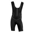 thumbnail image 2 of Pantalones Cortes con Tirantes de Cicilismo Macarena Negro XXXL, 2 of 8