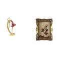thumbnail image 1 of Estatua de la niña bailarina,Estatua de bailarina de ballet,decoración del hogar,arte y artesanía,Marco de fotos,Marco de fotos ornamentado Marco barroco antiguo,Marco de fotos de pared para, 1 of 8
