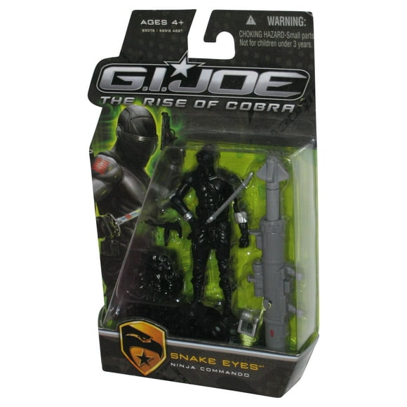 GI Joe Rise of Cobra Snake Eyes Ninja Commando (2009) Hasbro 3.75 Inch Figure