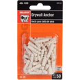thumbnail image 1 of Bulk Buys KL22384 Bulldog Hardware Plastic Drywall Anchors - 50 Count, 1 of 1