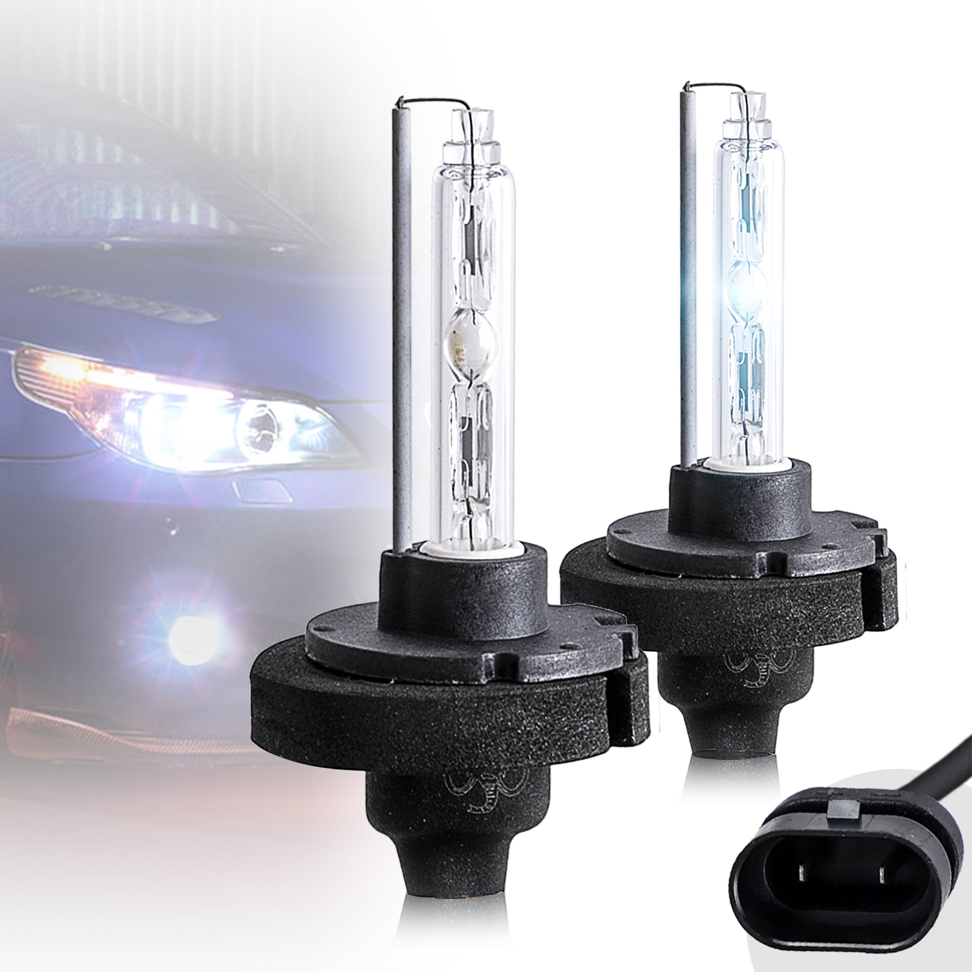 2 Pcs Vland D2S/H7/9005 LED Headlight Bulbs 6000K Super Bright - Vland  Headlight Assembly, Tail Light