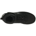thumbnail image 4 of Nike; Kids' Athletic Shoes Mid-Cut Support Basketball Trainers, Black/Black, 12 M US Little Kid, 4 of 7