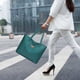 thumbnail image 5 of Bolso de mano grande de nylon con hebilla de yoga y bolsa de nylon grande para mujer | 13,38x4,33x11,02 pulgadas | Negro, Azul, Púrpura, Verde, | Organizador de compras en gimnasios de trabajo ligero, 5 of 8