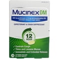 thumbnail image 1 of Tabletas Mucinex DM, expectorante/supresor de la tos, 12 horas, 20, 1 of 7