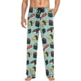 thumbnail image 3 of GZHJMY Men's Pajama Pants Pjs Bottoms with Pockets, Christmas New Year Birthday Valentine's Day Gifts, XX-Large, 3 of 7